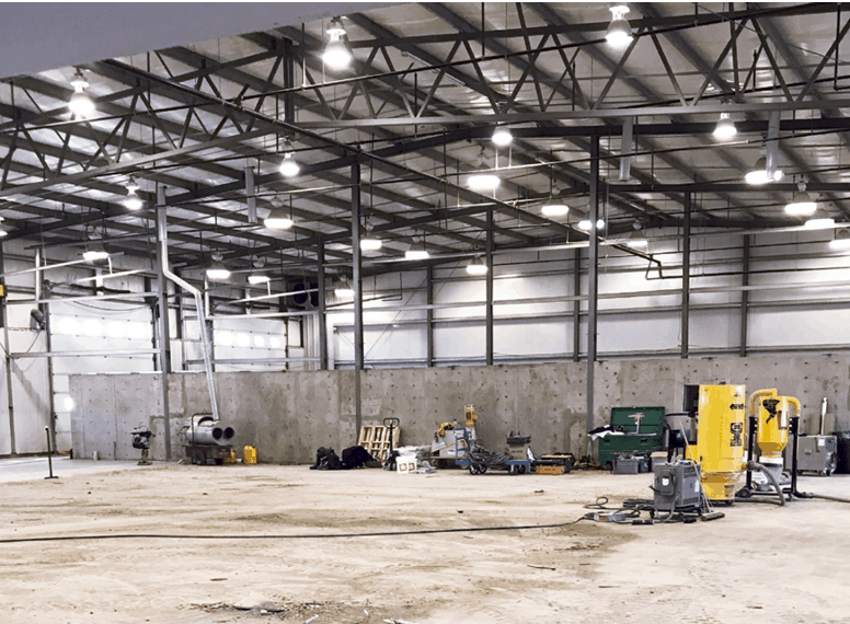 building a cultivation facility