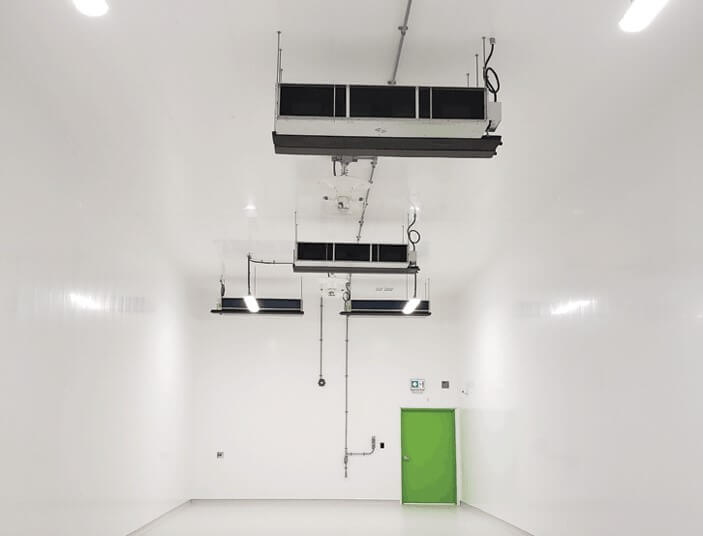 Flower room Surna Fan Coils